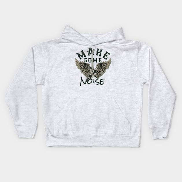 Make Some Noise Kids Hoodie by Verboten